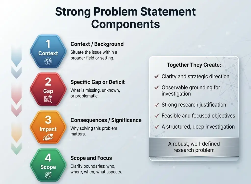 structure of a nursing research problem statement