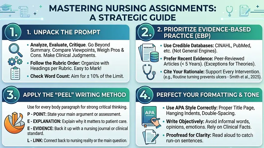 What are Some Tips to Score Higher than others in Nursing Assignments?