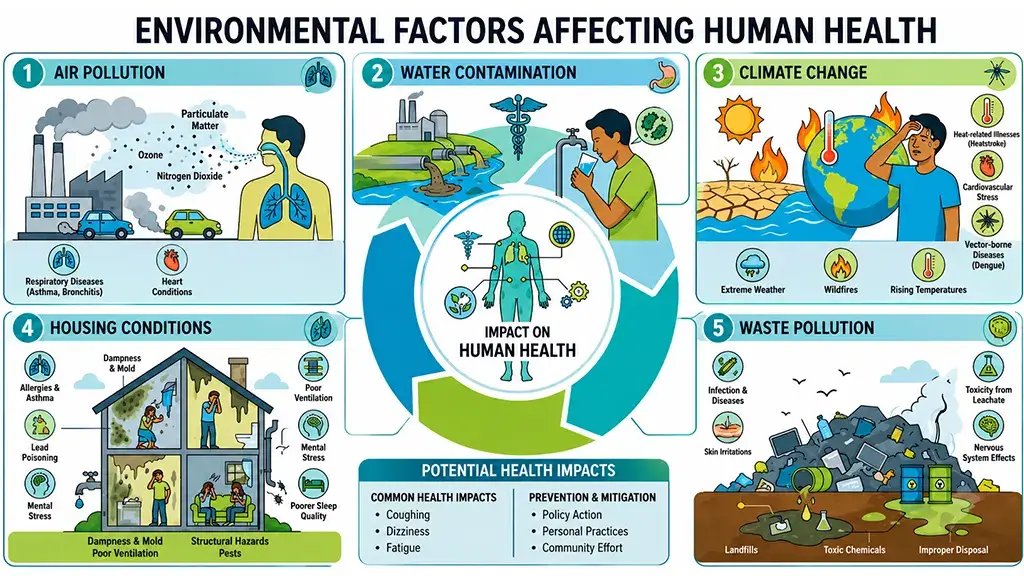 What are the Environmental Factors that Affect Human Health?