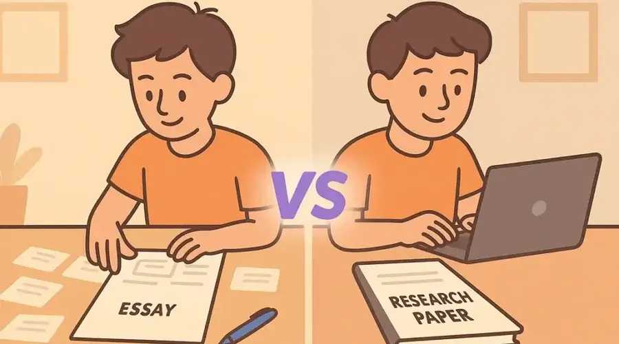 Essay Vs Research Paper: Exploring the Purpose, Key Features, Structure and Writing Tips!